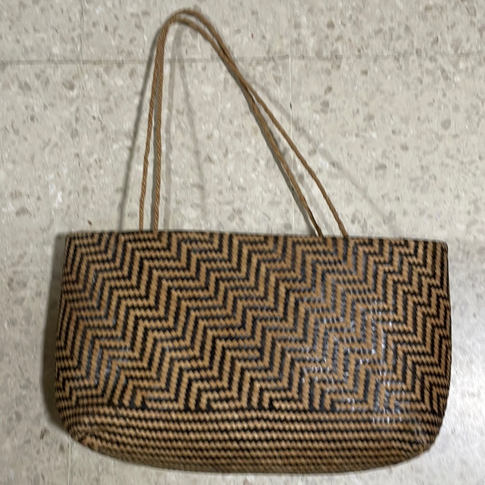 natura weaved tote